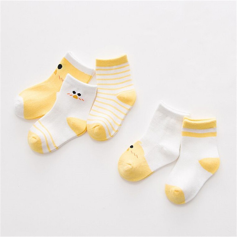 Cotton Striped Toddler Socks